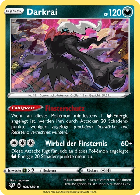 Darkrai – Reverse Holo