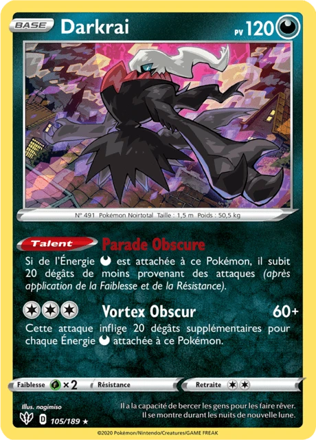 Darkrai – Reverse Holo