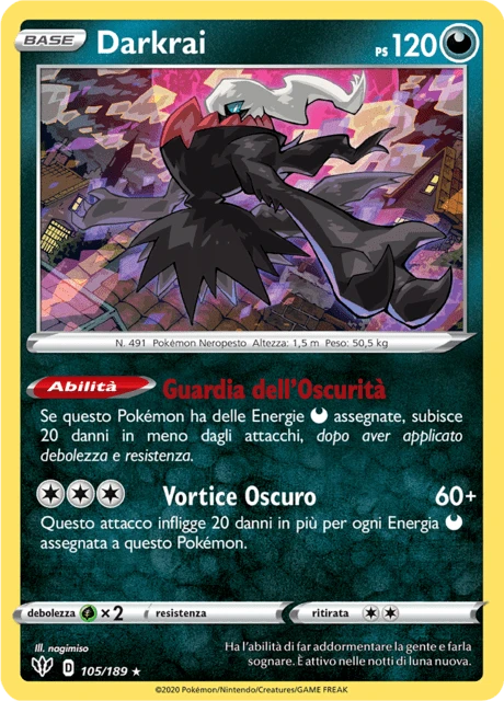 Darkrai – Reverse Holo