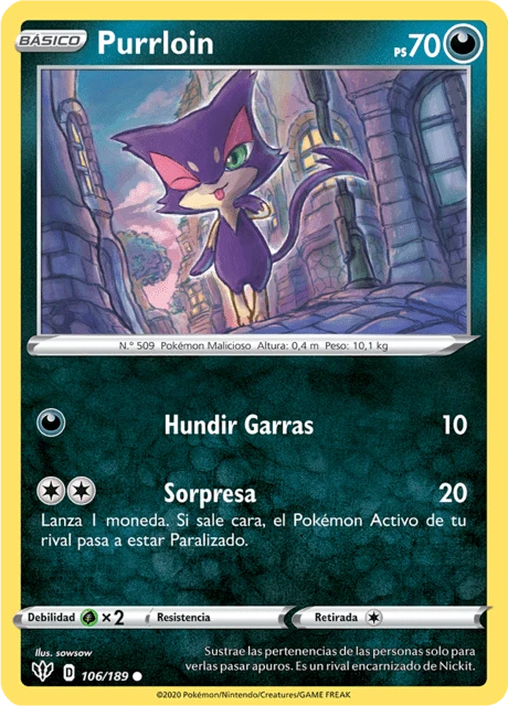 Purrloin – Reverse Holo