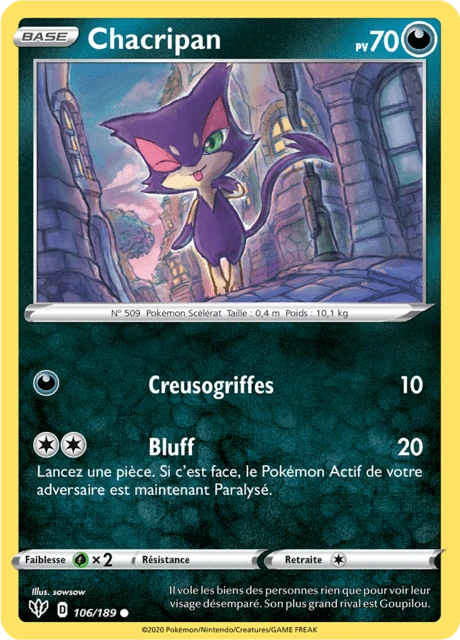 Chacripan – Reverse Holo