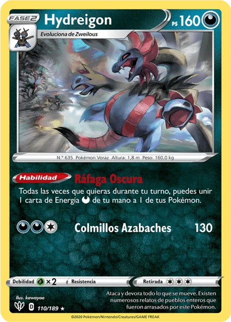 Hydreigon – Reverse Holo