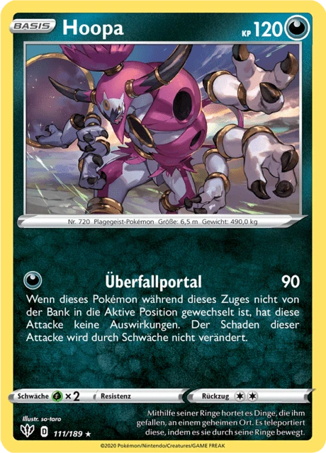 Hoopa – Reverse Holo