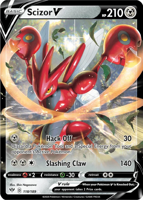 Scizor V – Holo