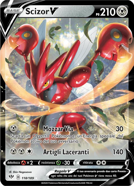 Scizor V – Holo