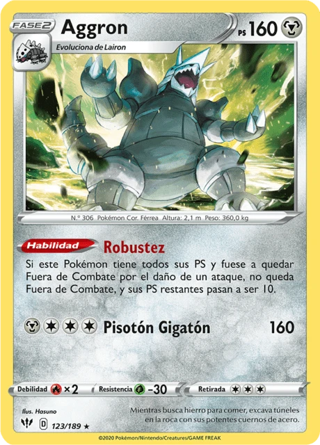 Aggron – Reverse Holo