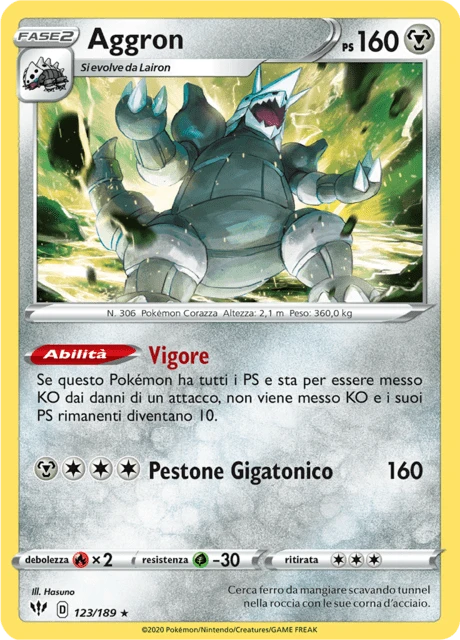 Aggron – Reverse Holo