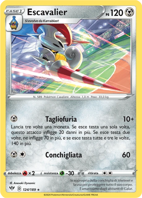 Escavalier – Reverse Holo