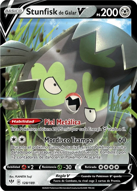 Stunfisk de Galar V – Holo