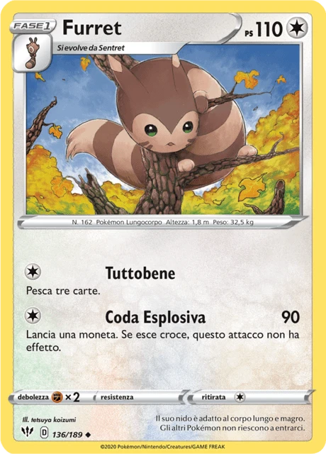 Furret – Reverse Holo