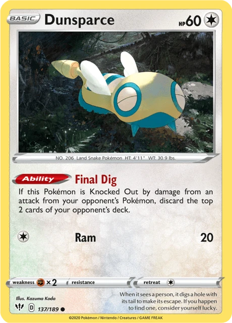 Dunsparce – Normal
