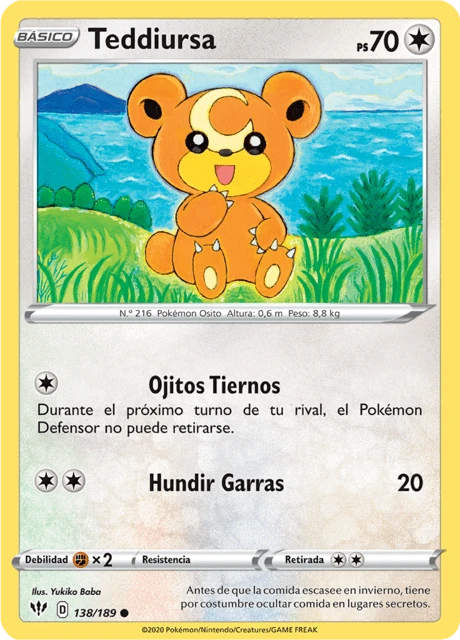 Teddiursa – Reverse Holo