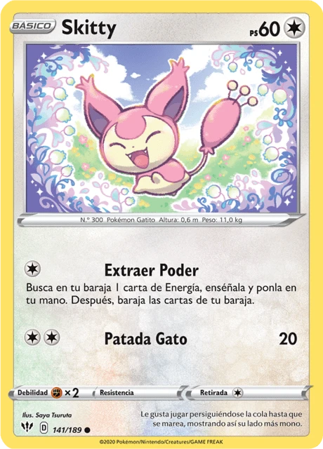 Skitty – Reverse Holo