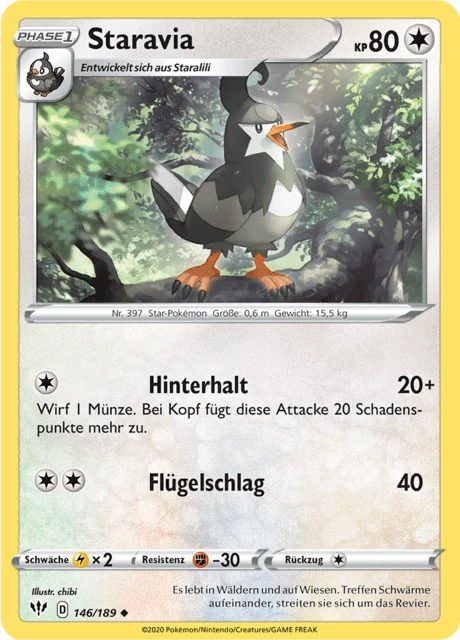 Staravia – Reverse Holo