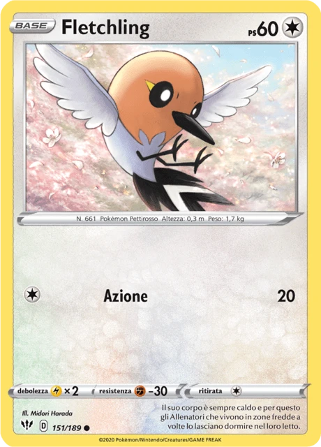 Fletchling – Reverse Holo
