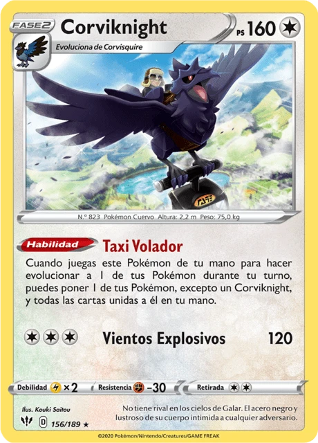 Corviknight – Reverse Holo