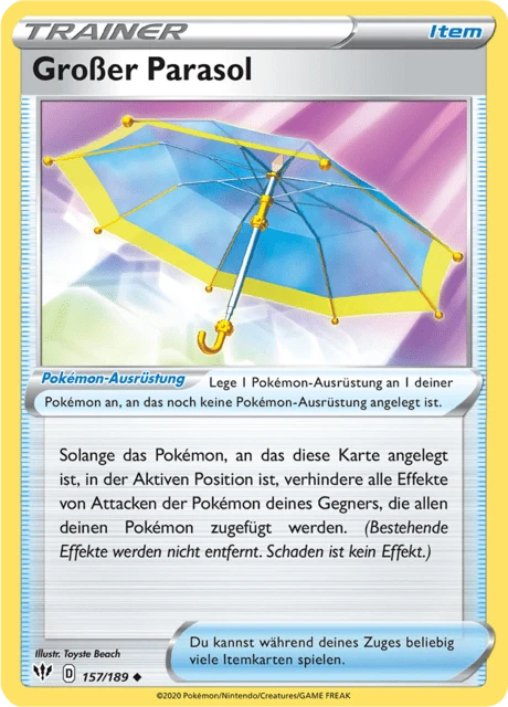 Großer Parasol – Reverse Holo