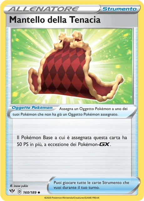 Mantello della Tenacia – Reverse Holo