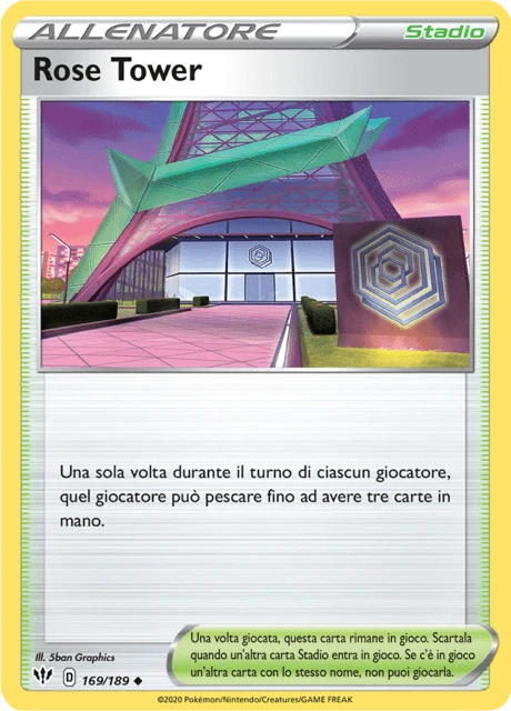 Rose Tower – Reverse Holo