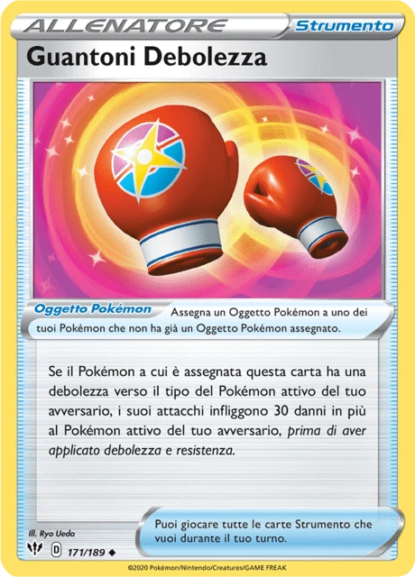 Guantoni Debolezza – Reverse Holo