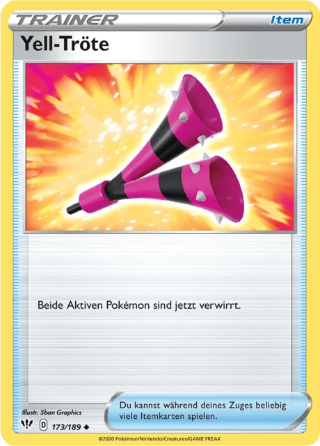 Yell-Tröte – Reverse Holo
