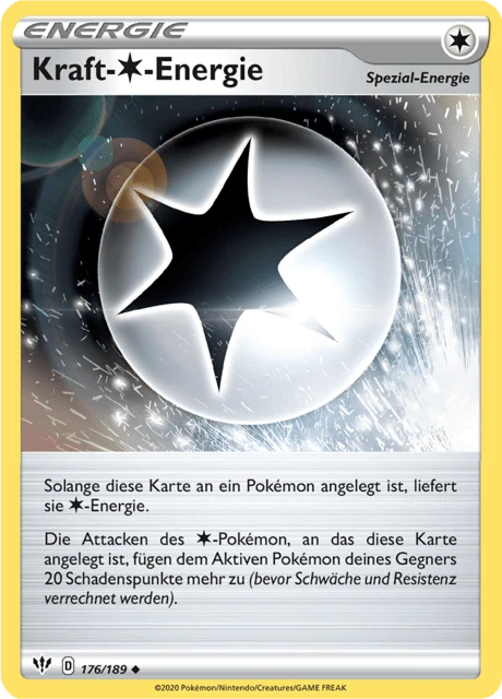 Kraft-Farblos-Energie – Reverse Holo