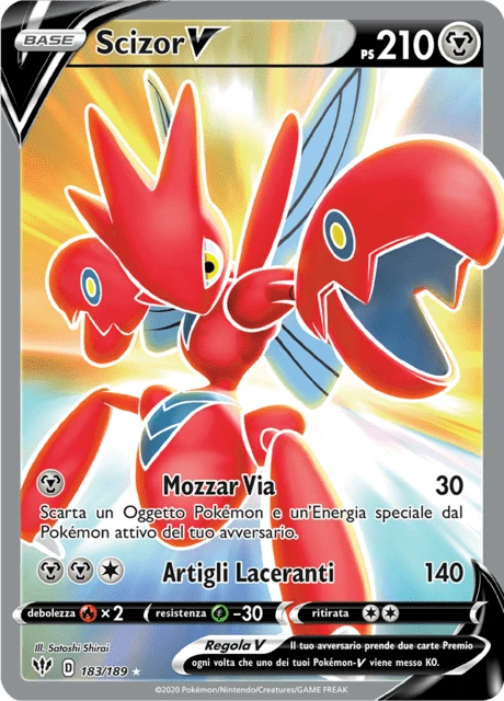 Scizor V – Holo