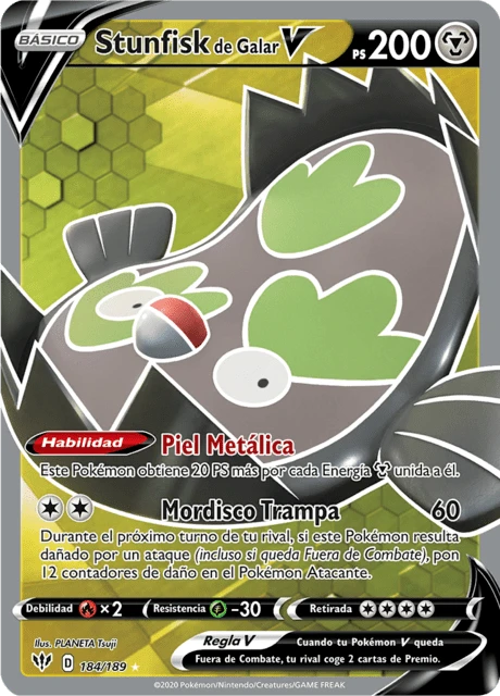 Stunfisk de Galar V – Holo