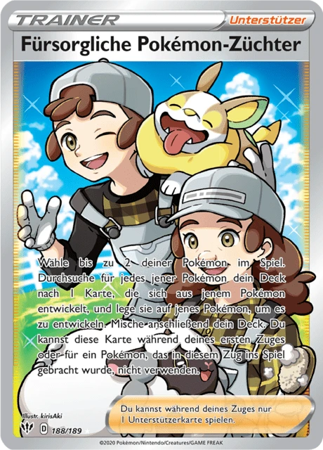 Fürsorgliche Pokémon-Züchter – Holo