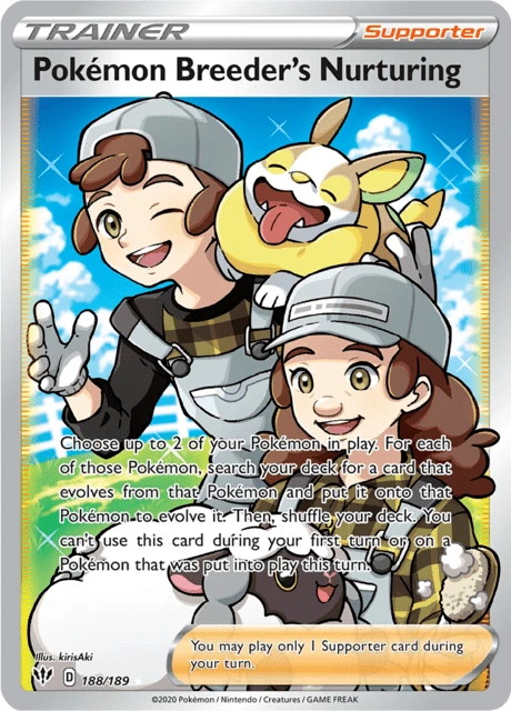 Pokémon Breeder's Nurturing – Holo