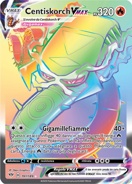 Centiskorch VMAX – Holo