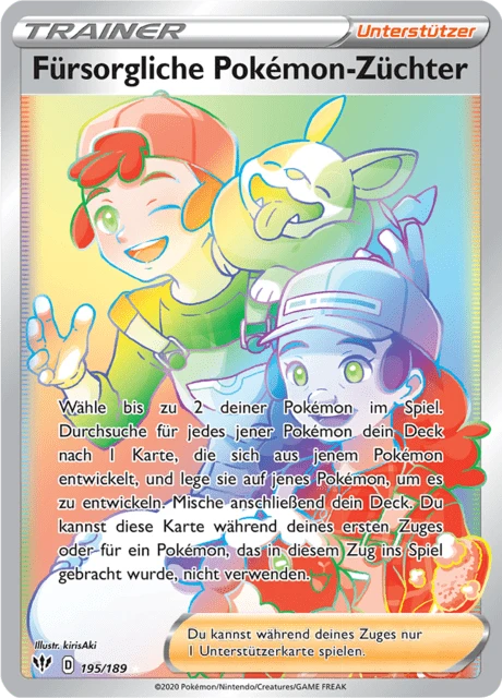 Fürsorgliche Pokémon-Züchter – Holo