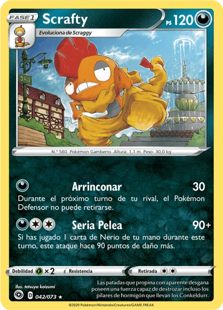 Scrafty – Reverse Holo
