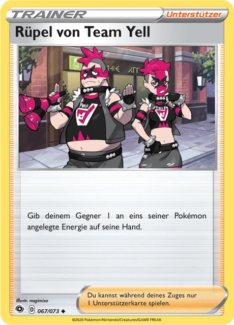 Rüpel von Team Yell – Normal