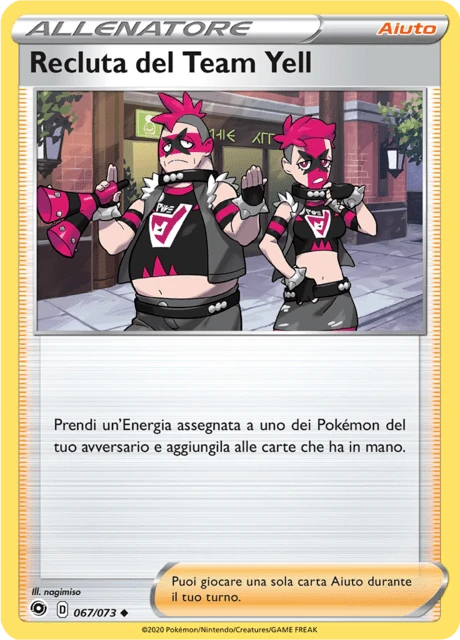 Recluta del Team Yell – Reverse Holo