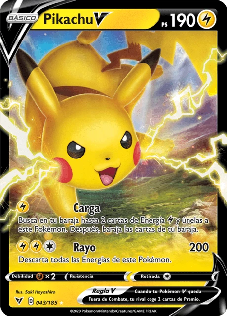 Pikachu V – Holo