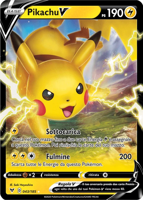 Pikachu V – Holo