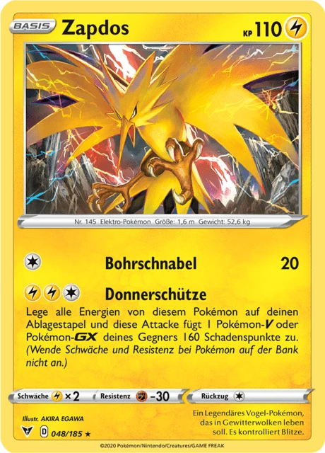 Zapdos – Reverse Holo