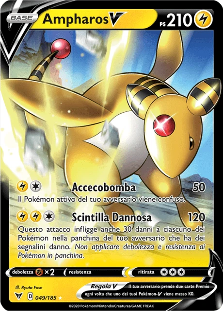 Ampharos V – Holo