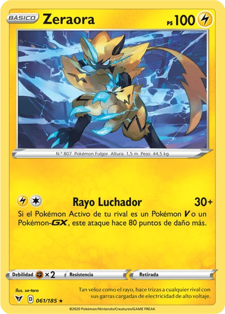Zeraora – Reverse Holo