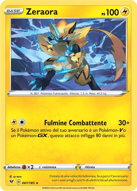 Zeraora – Reverse Holo