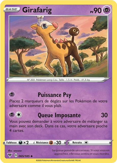 Girafarig – Normal