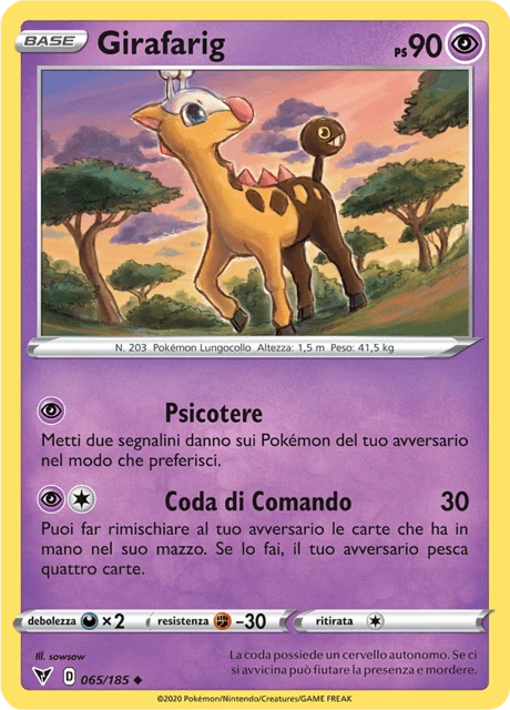 Girafarig – Normal
