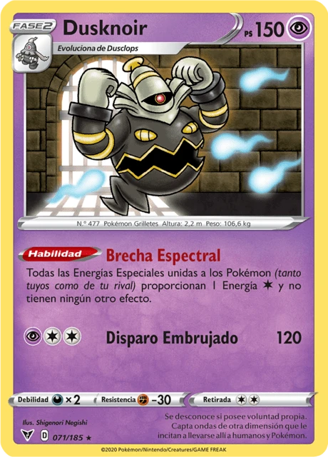 Dusknoir – Reverse Holo