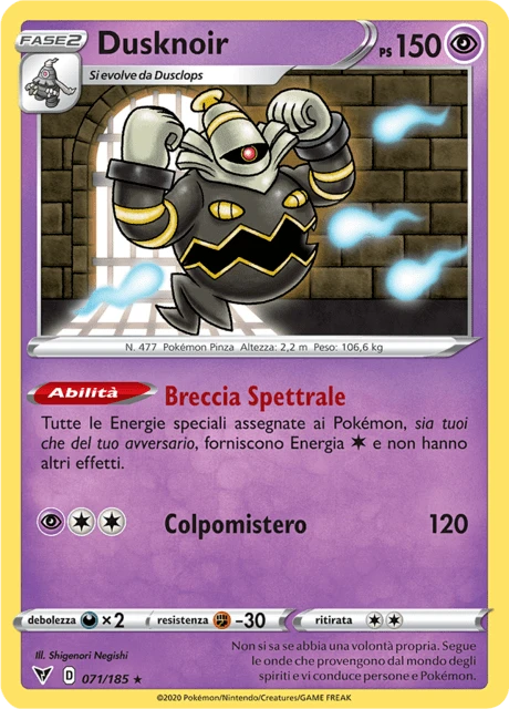 Dusknoir – Reverse Holo