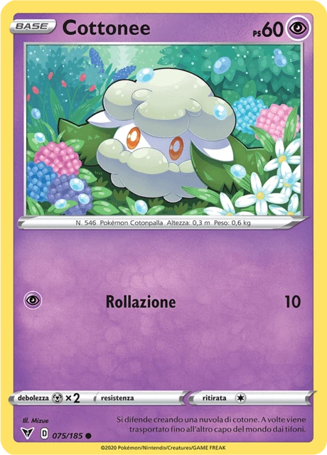 Cottonee – Reverse Holo