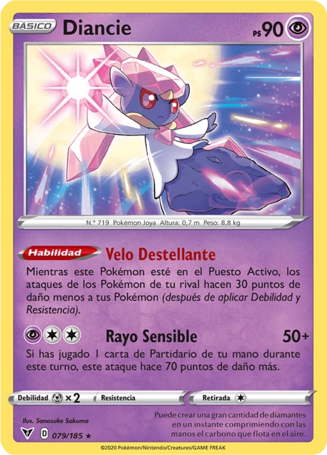Diancie – Reverse Holo