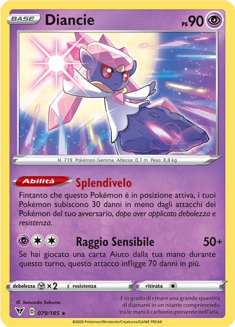 Diancie – Reverse Holo