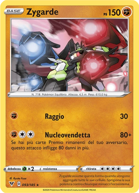 Zygarde – Reverse Holo