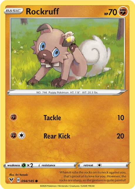 Rockruff – Normal
